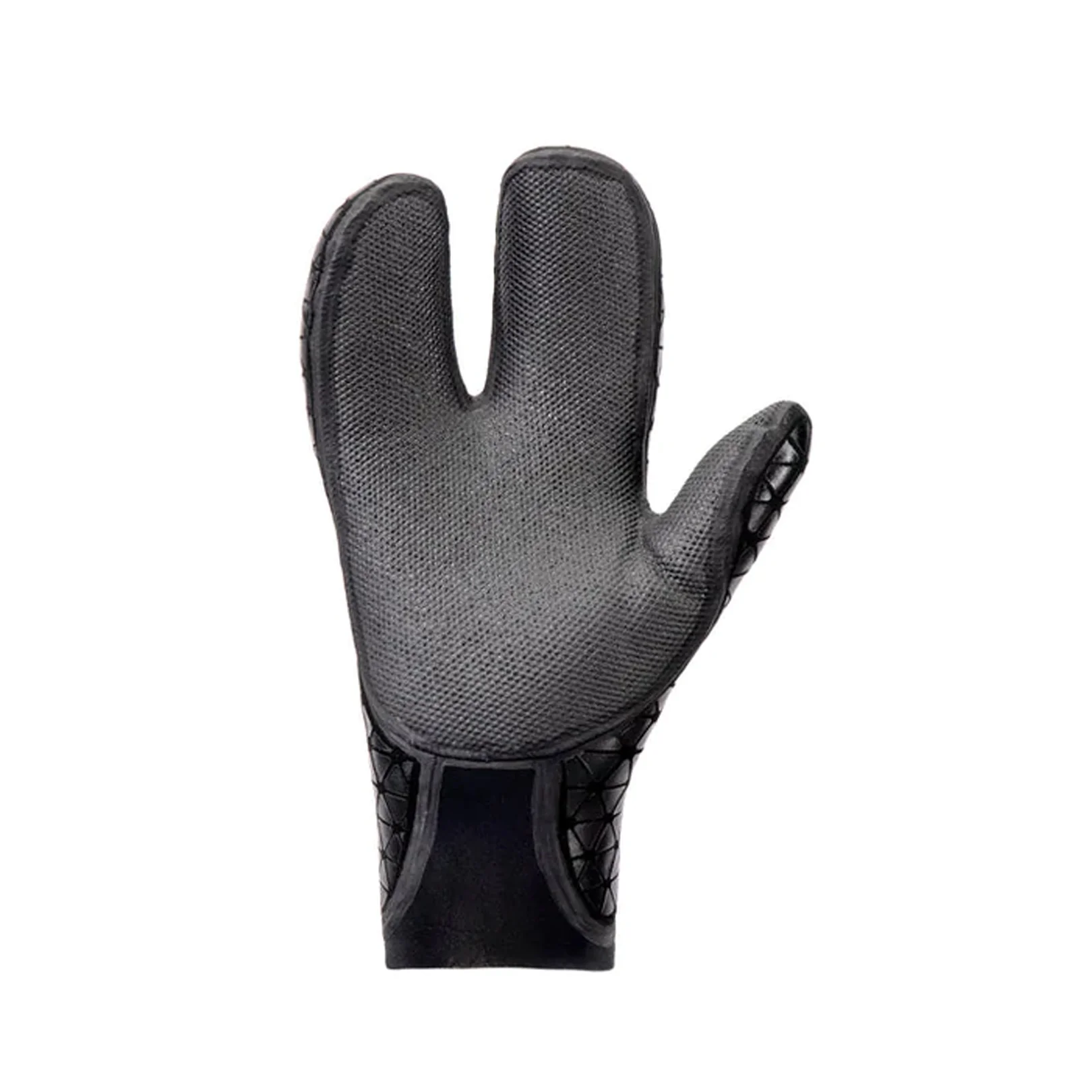 Solite Custom Split-Mitt 5/3mm Surf Glove Orange/Black - Image 2