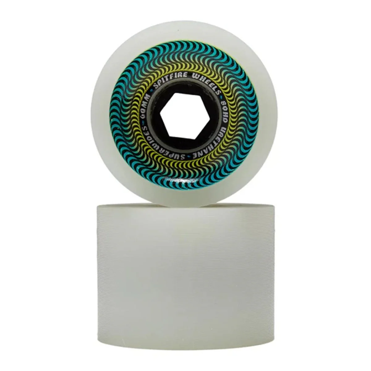 Spitfire 80HD Superwides Skate Wheels Ice Grey 60mm - Image 2