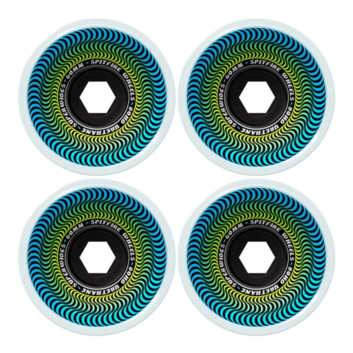 Spitfire 80HD Superwides Skate Wheels Ice Grey 60mm - Image 3