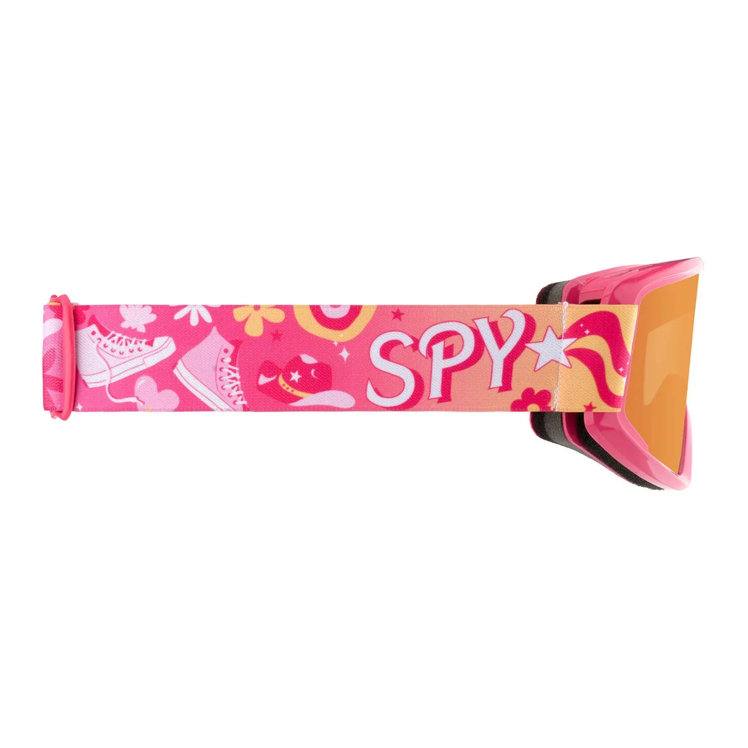 Spy Crusher Elite Jr Eco Goggles SPY+ Pink Party/LL Persimmon - Image 2