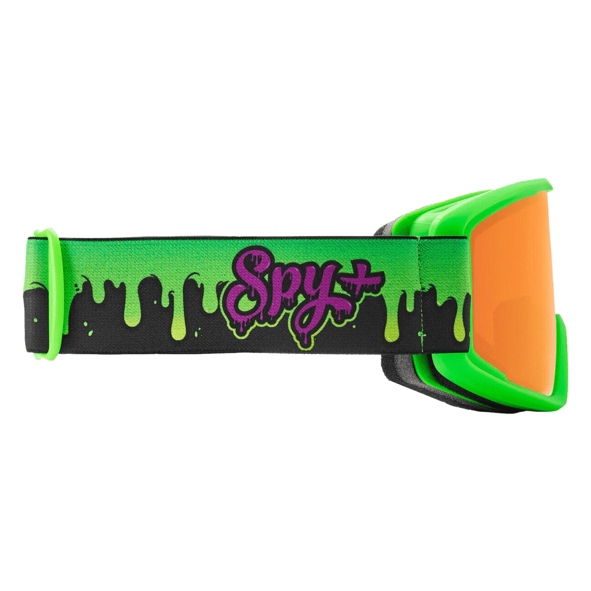 Spy Crusher Elite Jr Eco Goggles Slime/LL Persimmon - Image 2