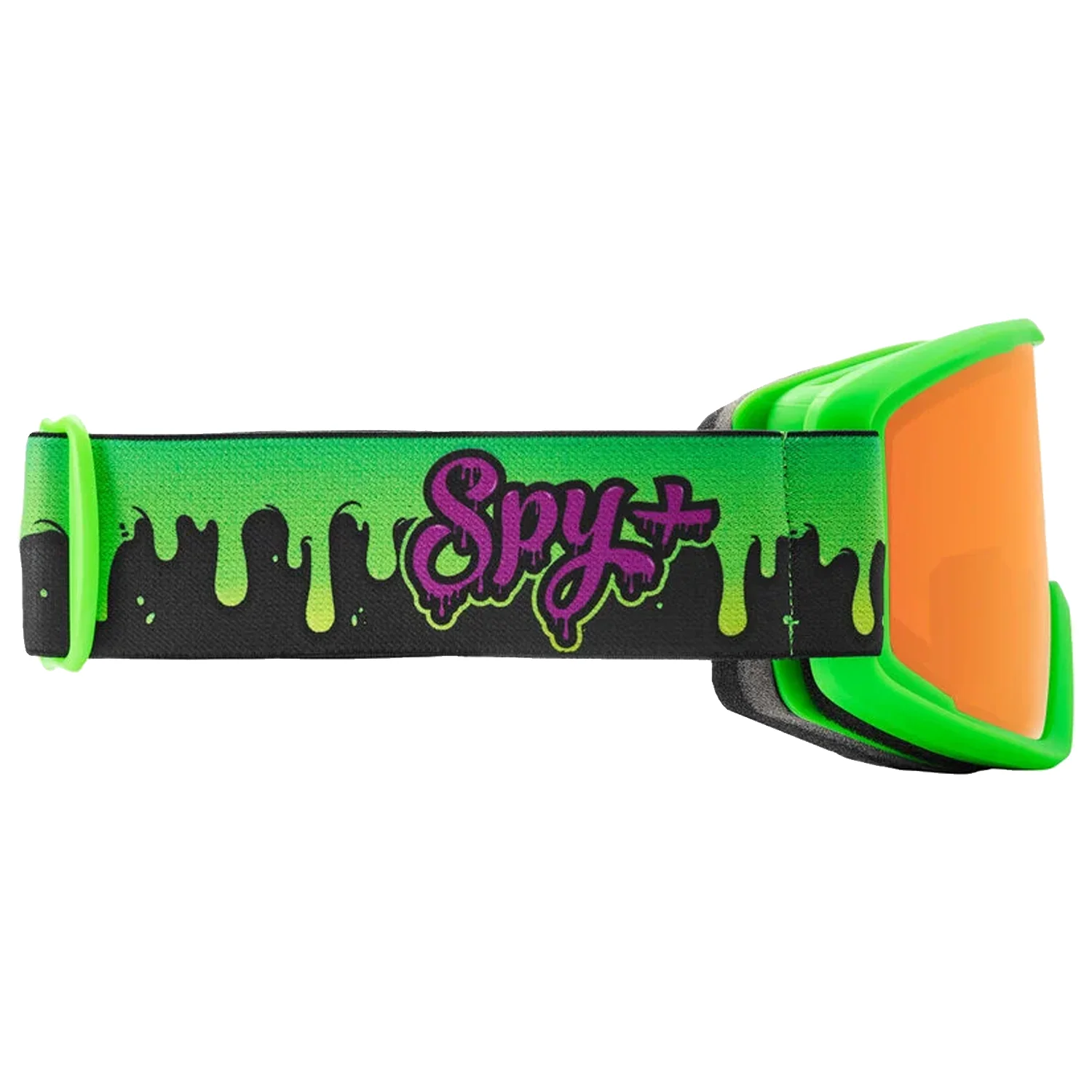 Spy Crusher Elite Jr. Goggles Slime/LL Persimmon - Image 2