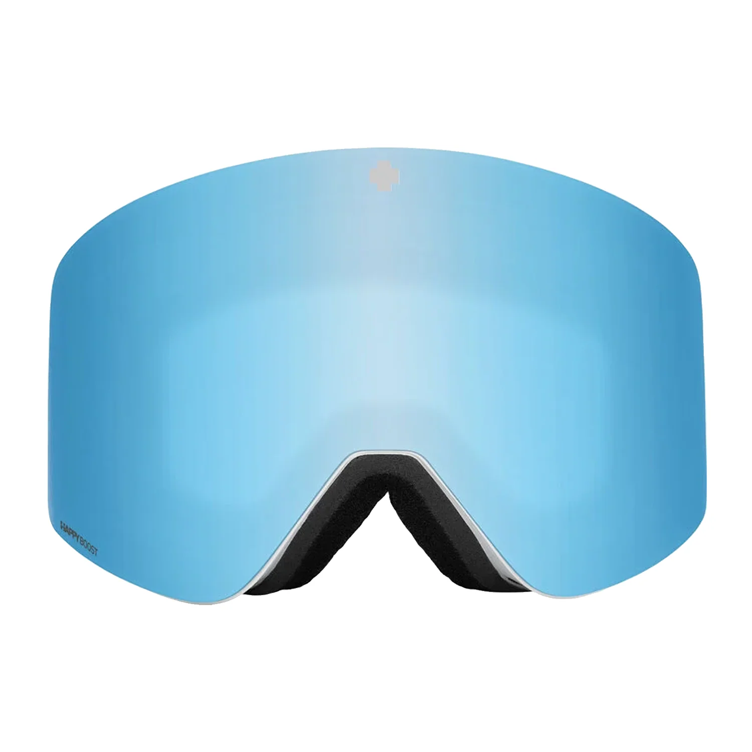 Spy Marauder Low Bridge Fit Goggles Matte White/Happy Boost Bronze Ice Blue Mirror + Happy Boost LL Coral Red Mirror - Image 3