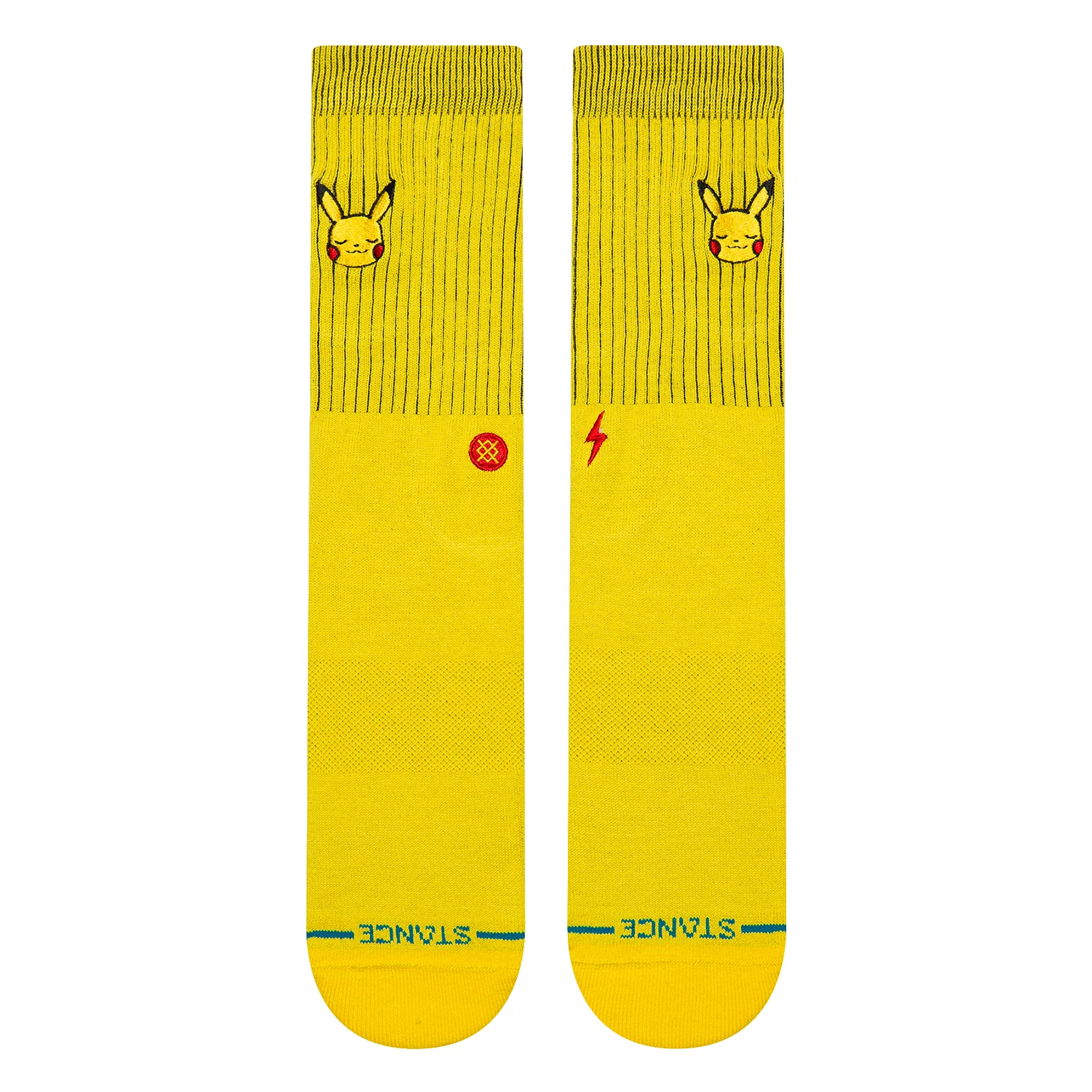 Stance BRPA Pikachu Crew Sock Yellow - Image 2