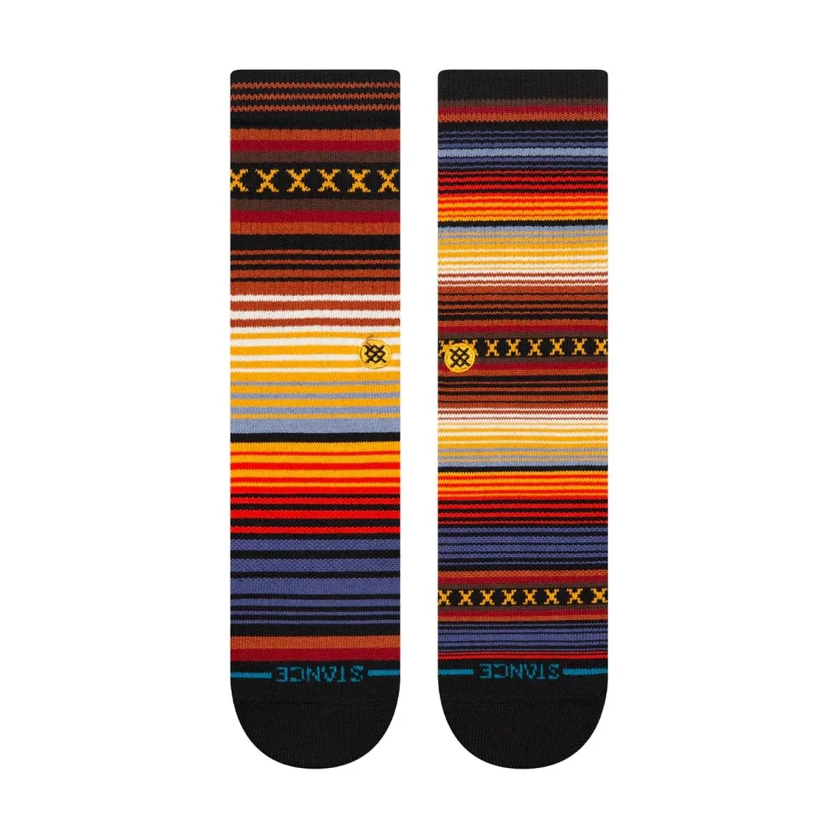 Stance Curren Crew Sock Indigo - Image 2
