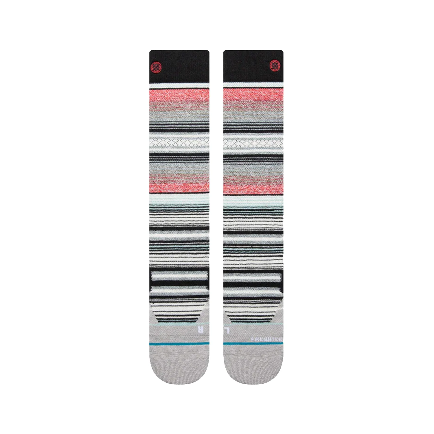 Stance Curren Snow Sock Teal - Image 2