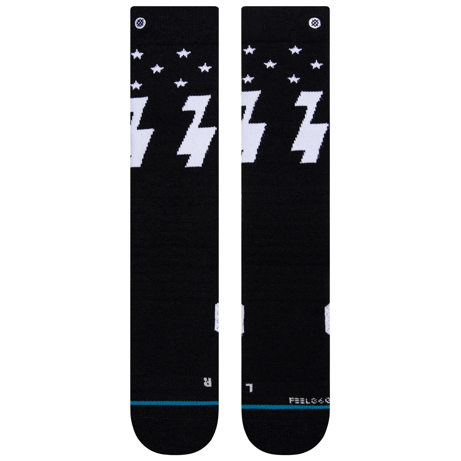 Stance Youth Fully Charged Snow Sock Black - Image 2
