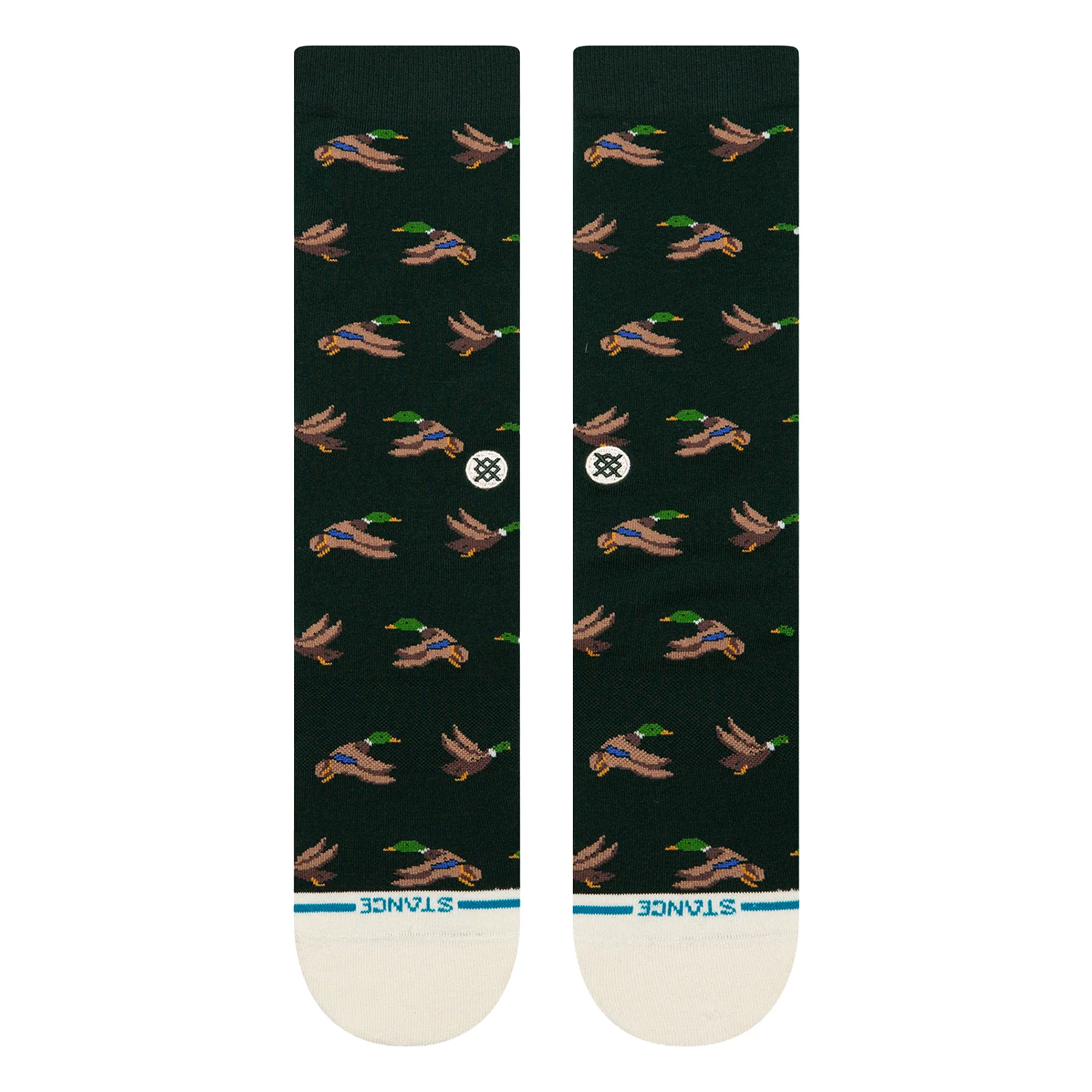 Stance Huntin Crew Sock Pine - Image 2