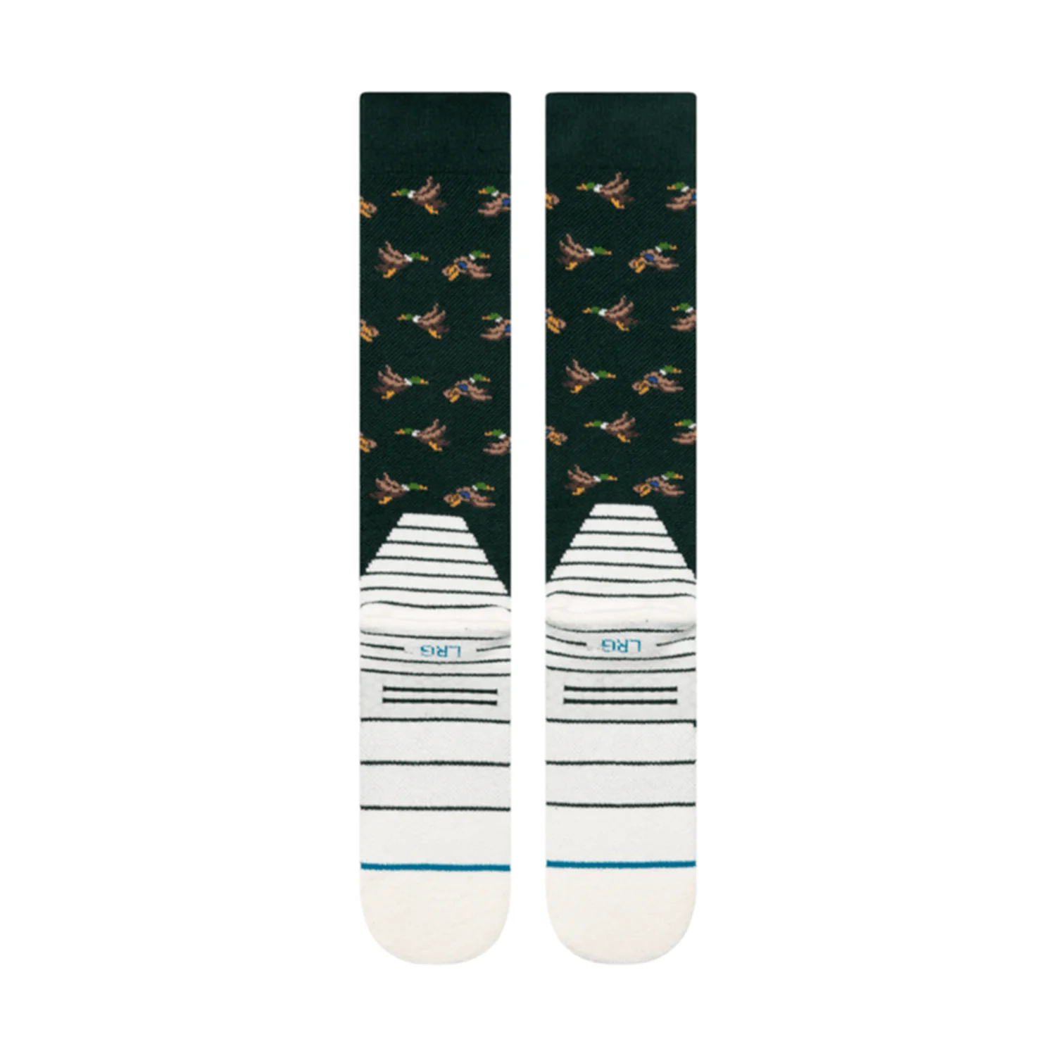 Stance Huntin Mid Poly Sock Pine - Image 3