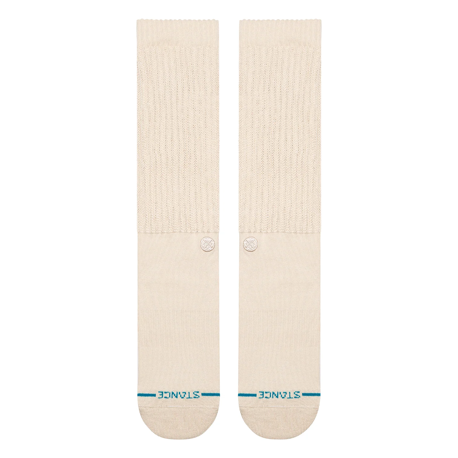 Stance Icon Slouch Crew Sock Oatmeal - Image 3