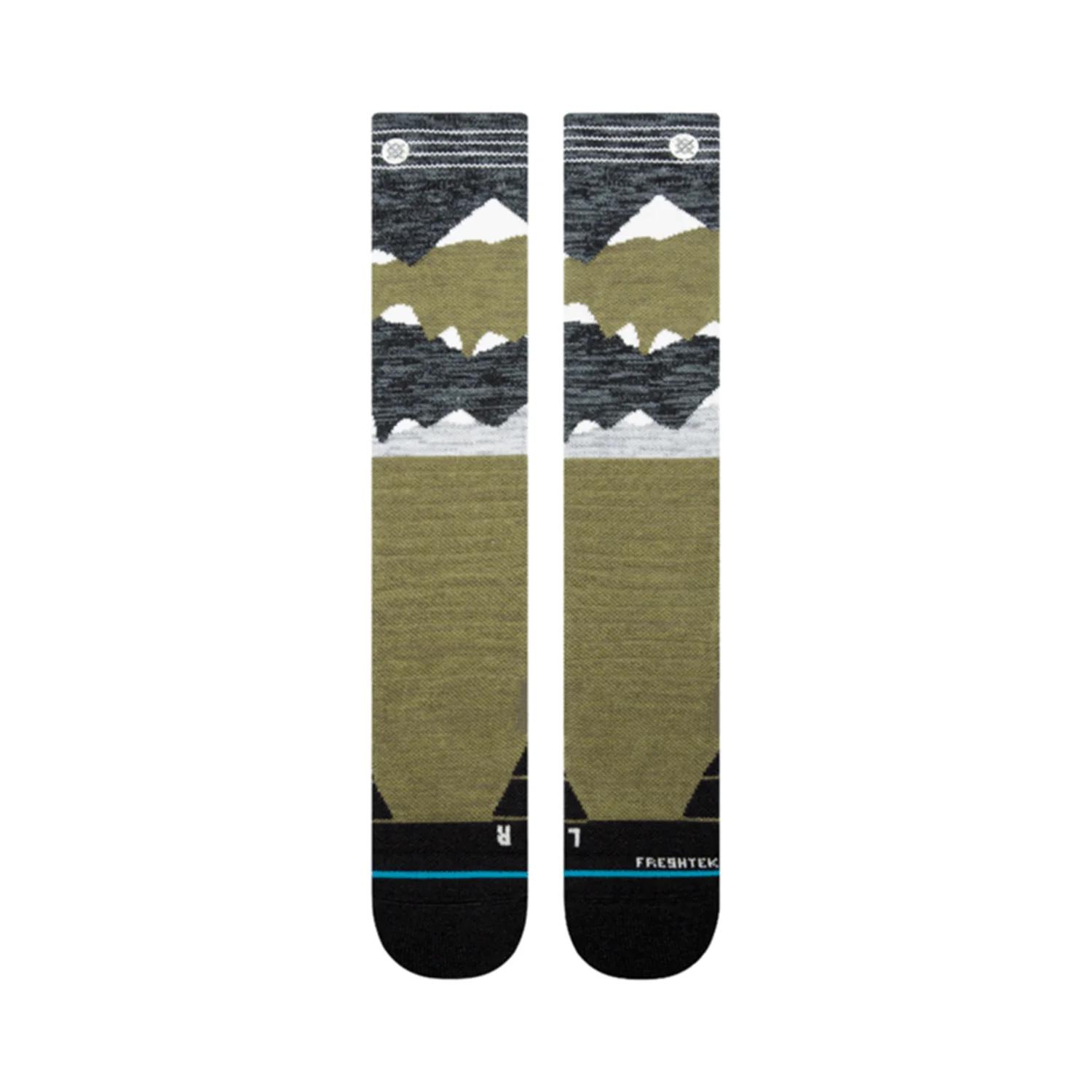 Stance Lonely Peaks Sock Teal - Image 2