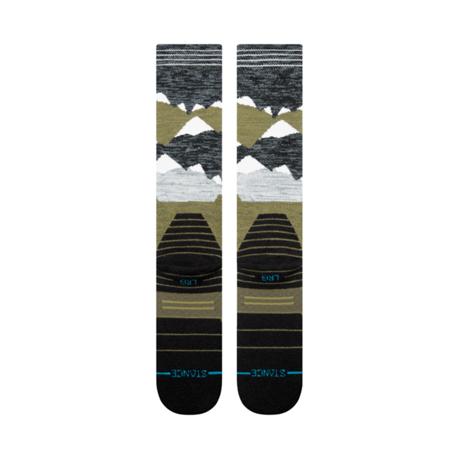 Stance Lonely Peaks Sock Teal - Image 3