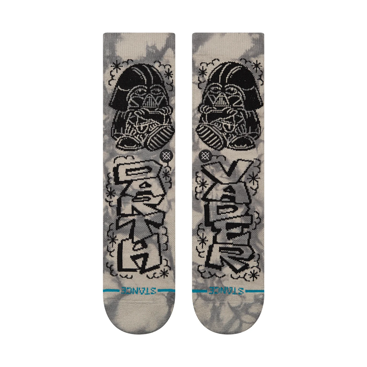 Stance Lucasfilm DJ Darth Crew Sock Black - Image 2