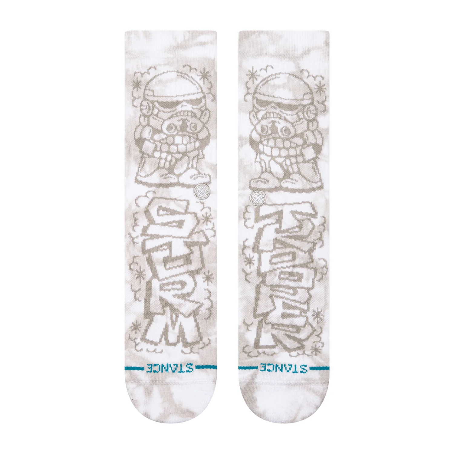 Stance Lucasfilm DJ Trooper Crew Sock White - Image 2