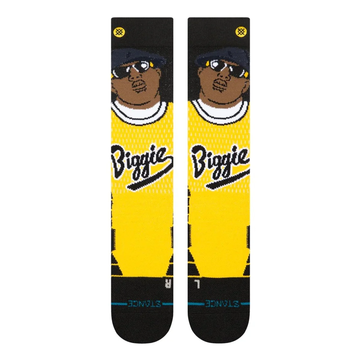 Stance Notorious B.I.G. X Juicy Snow OTC Sock Yellow - Image 2