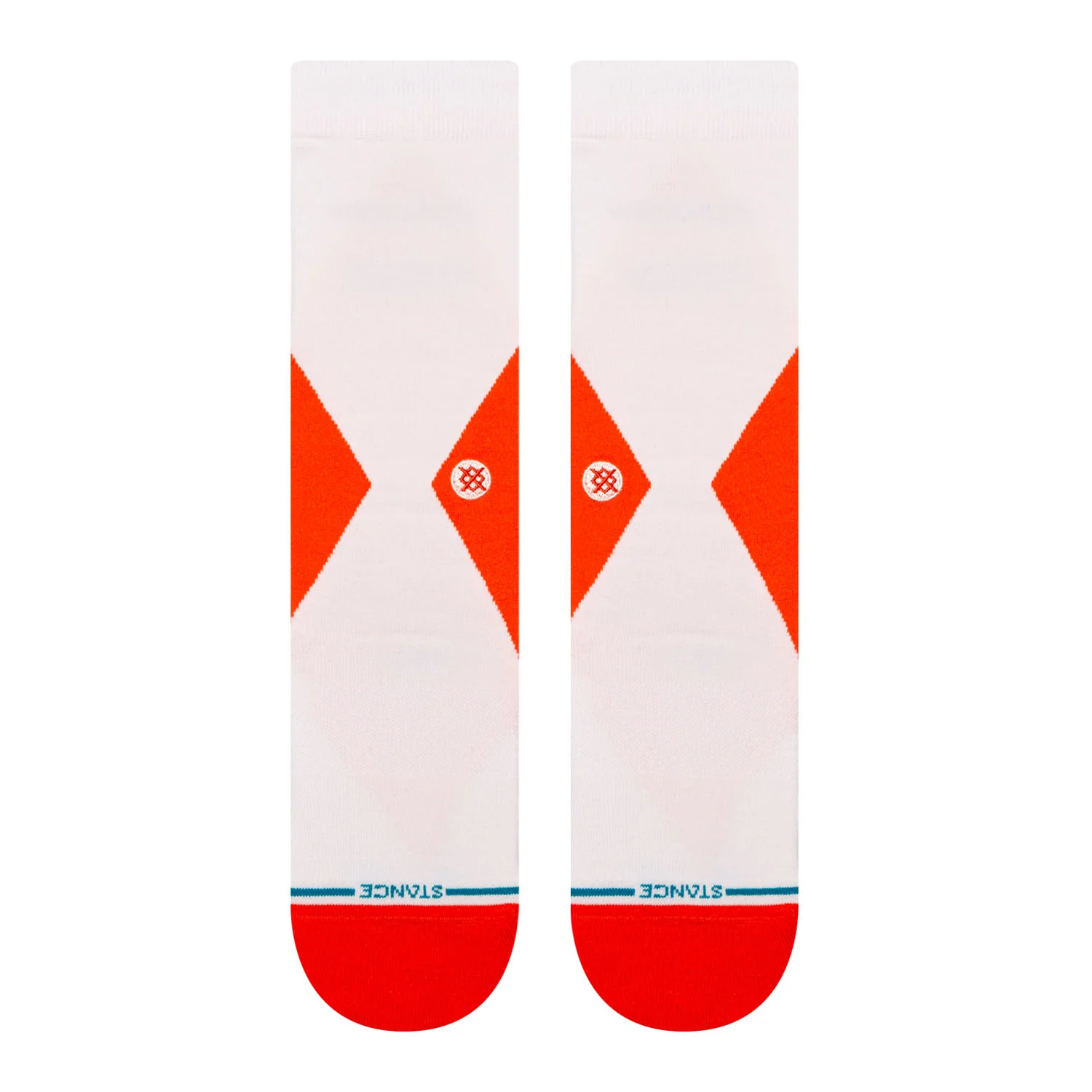 Stance Reflect Crew Sock Pinkfade - Image 3