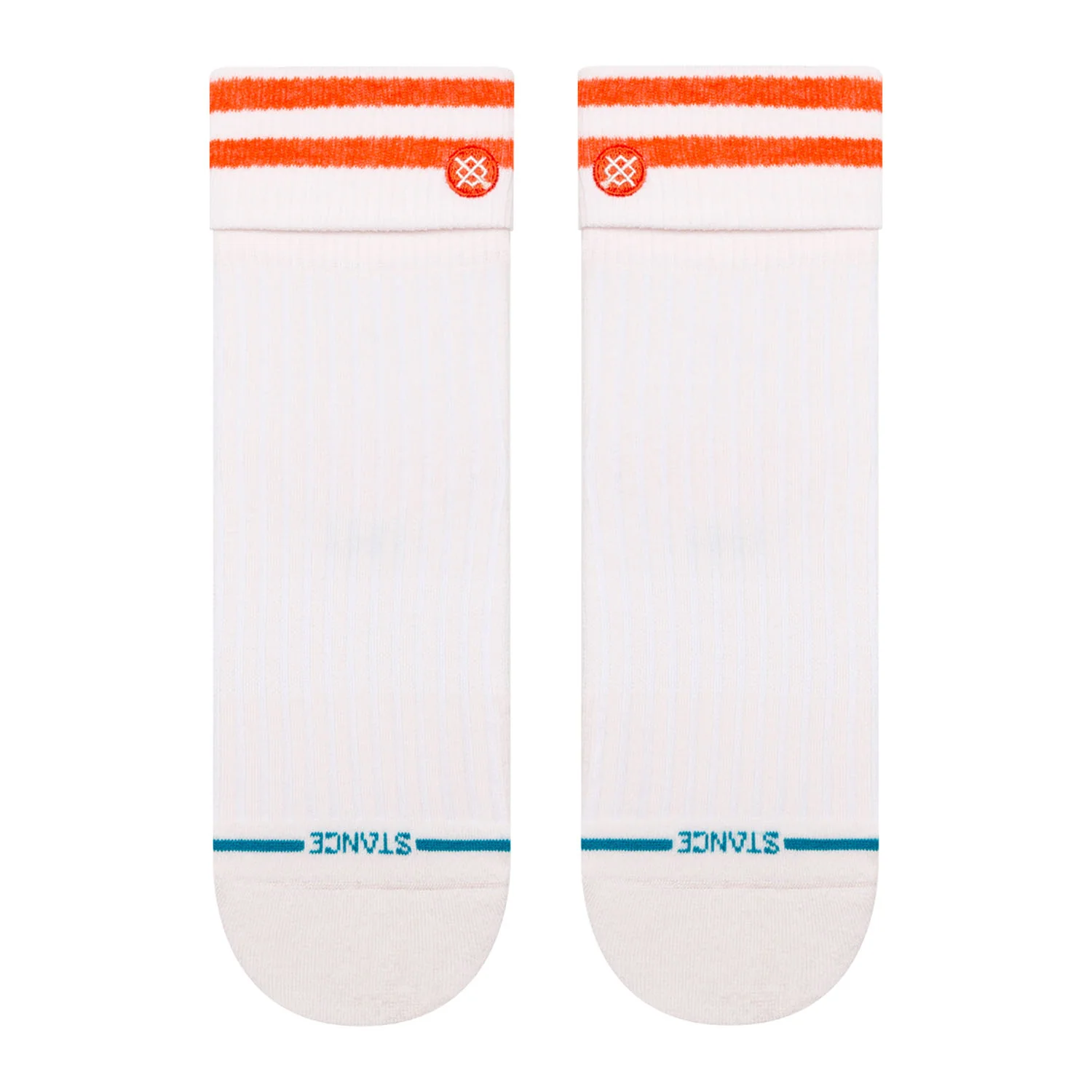 Stance Roll Cuff Quarter Sock Pinkfade - Image 2