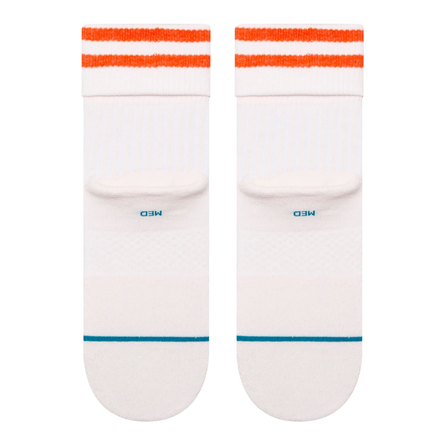 Stance Roll Cuff Quarter Sock Pinkfade - Image 3