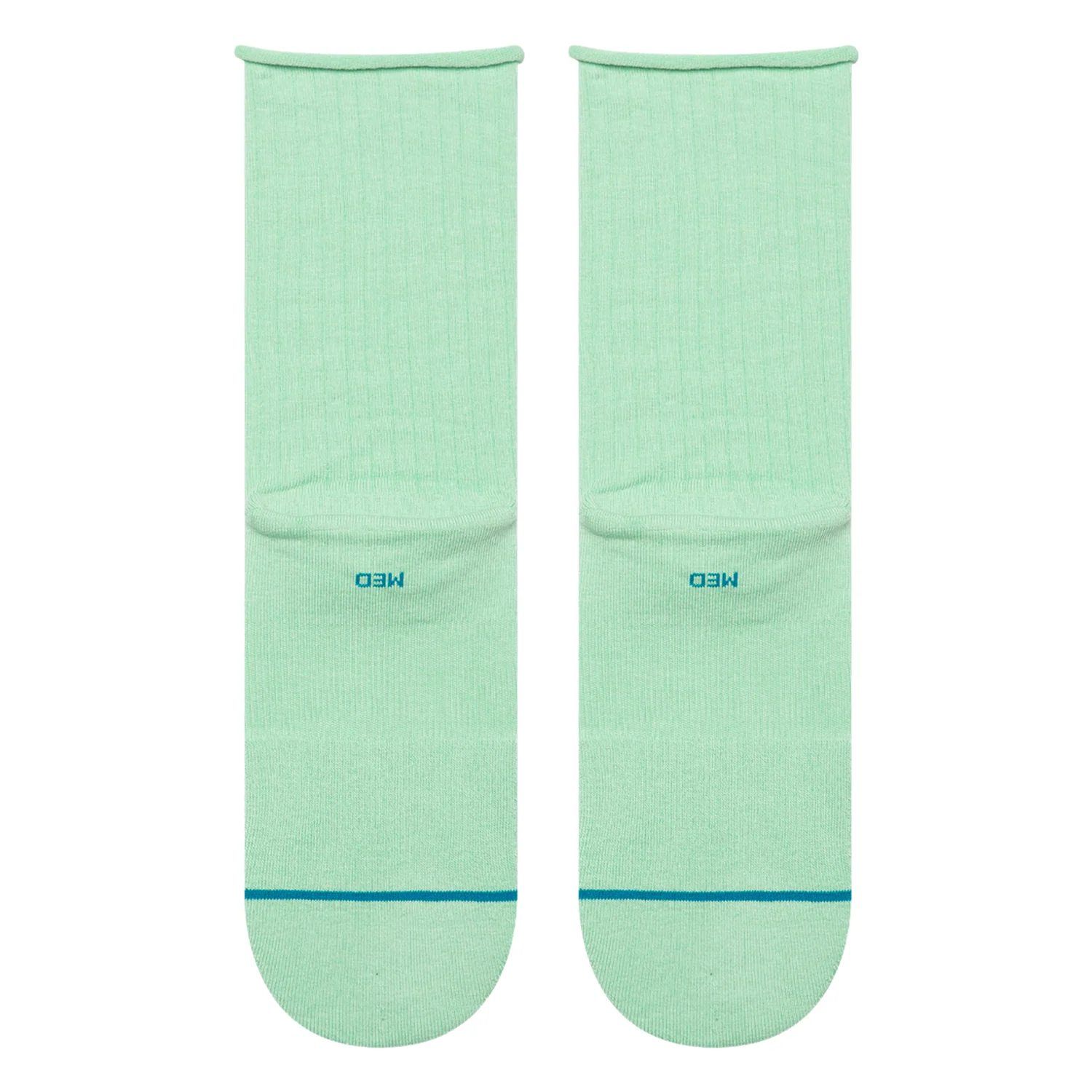 Stance Rolled Cuff Qtr Sock Jade - Image 4