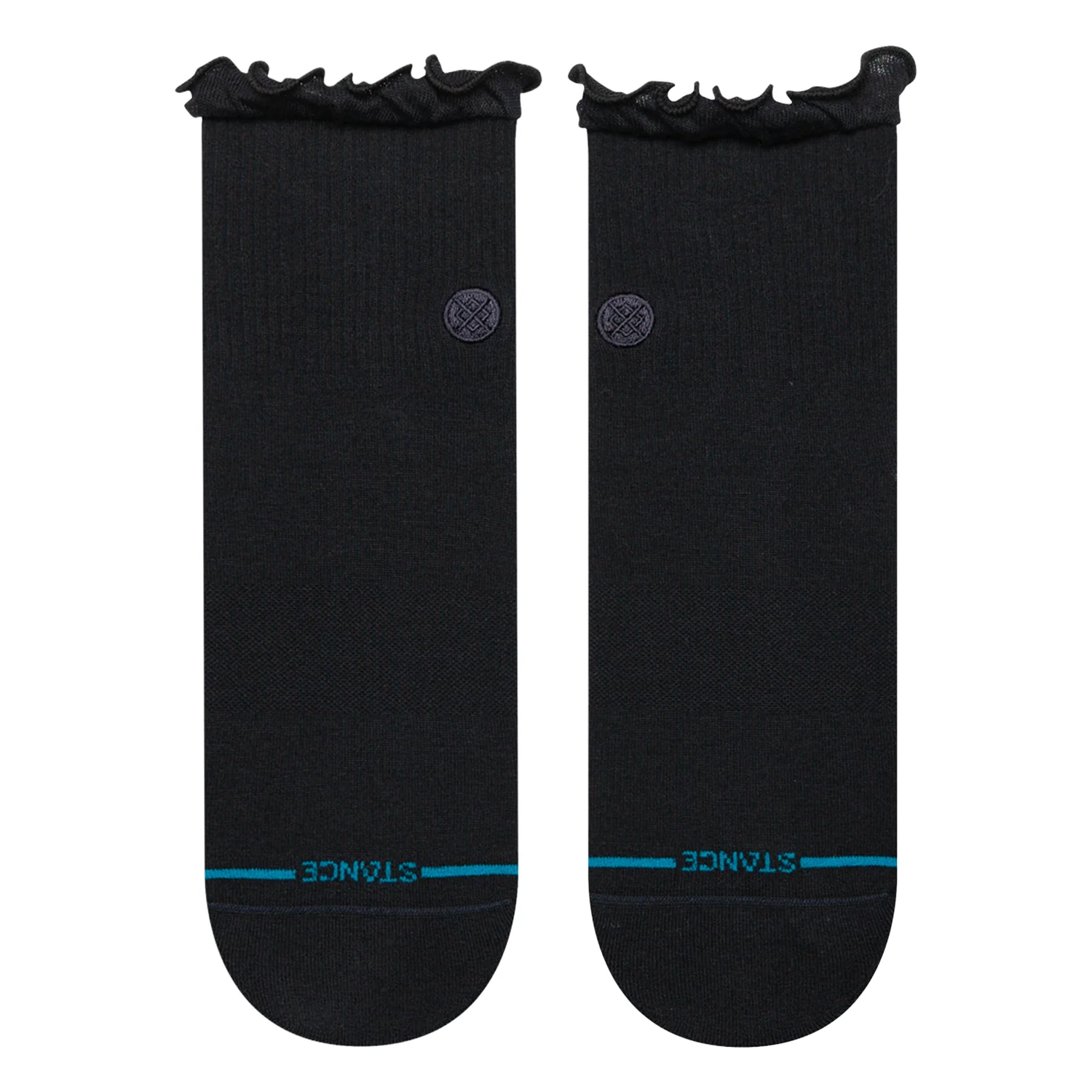 Stance Ruffle Icon Qtr Sock Black - Image 3