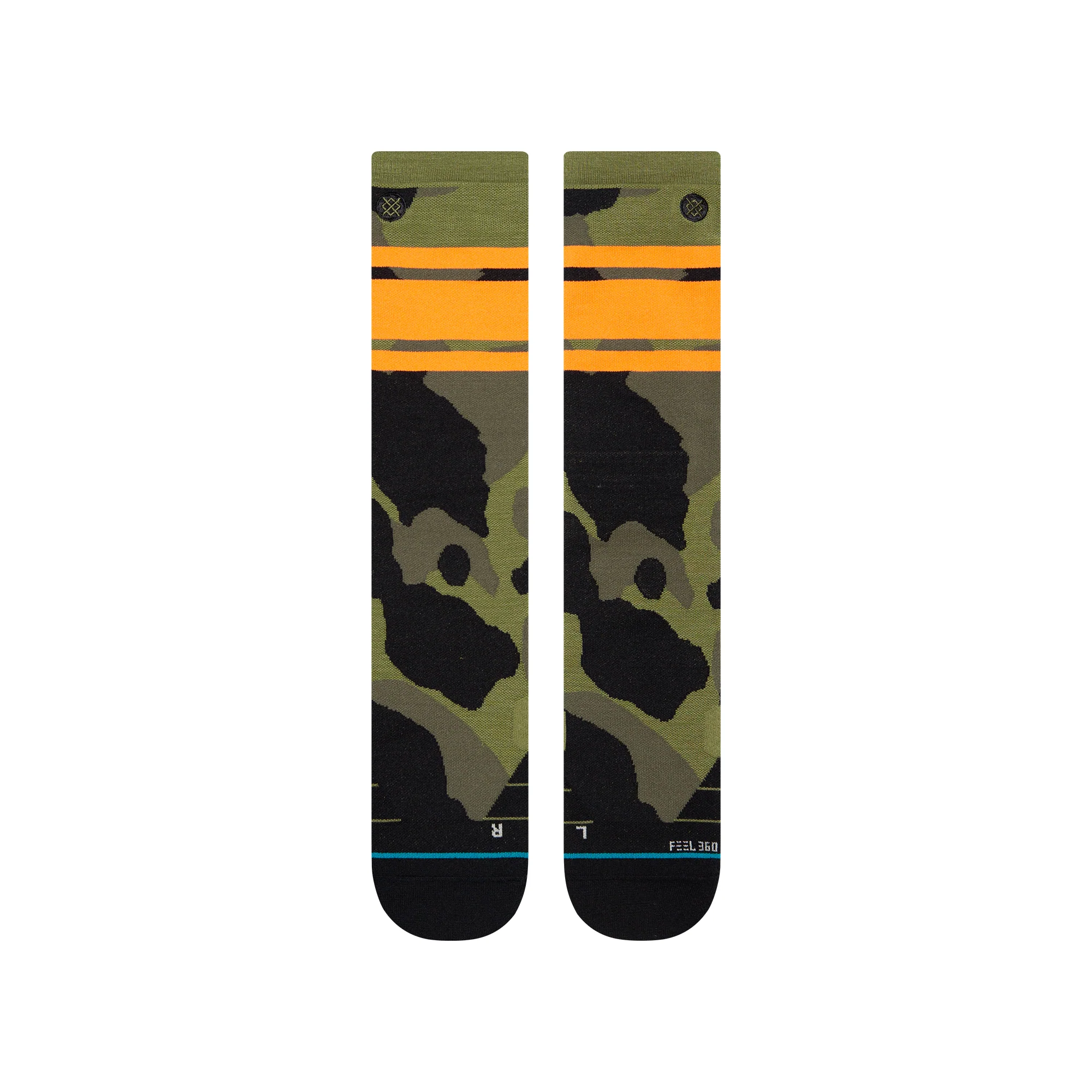 Stance Youth Sargent Snow Sock Green - Image 2