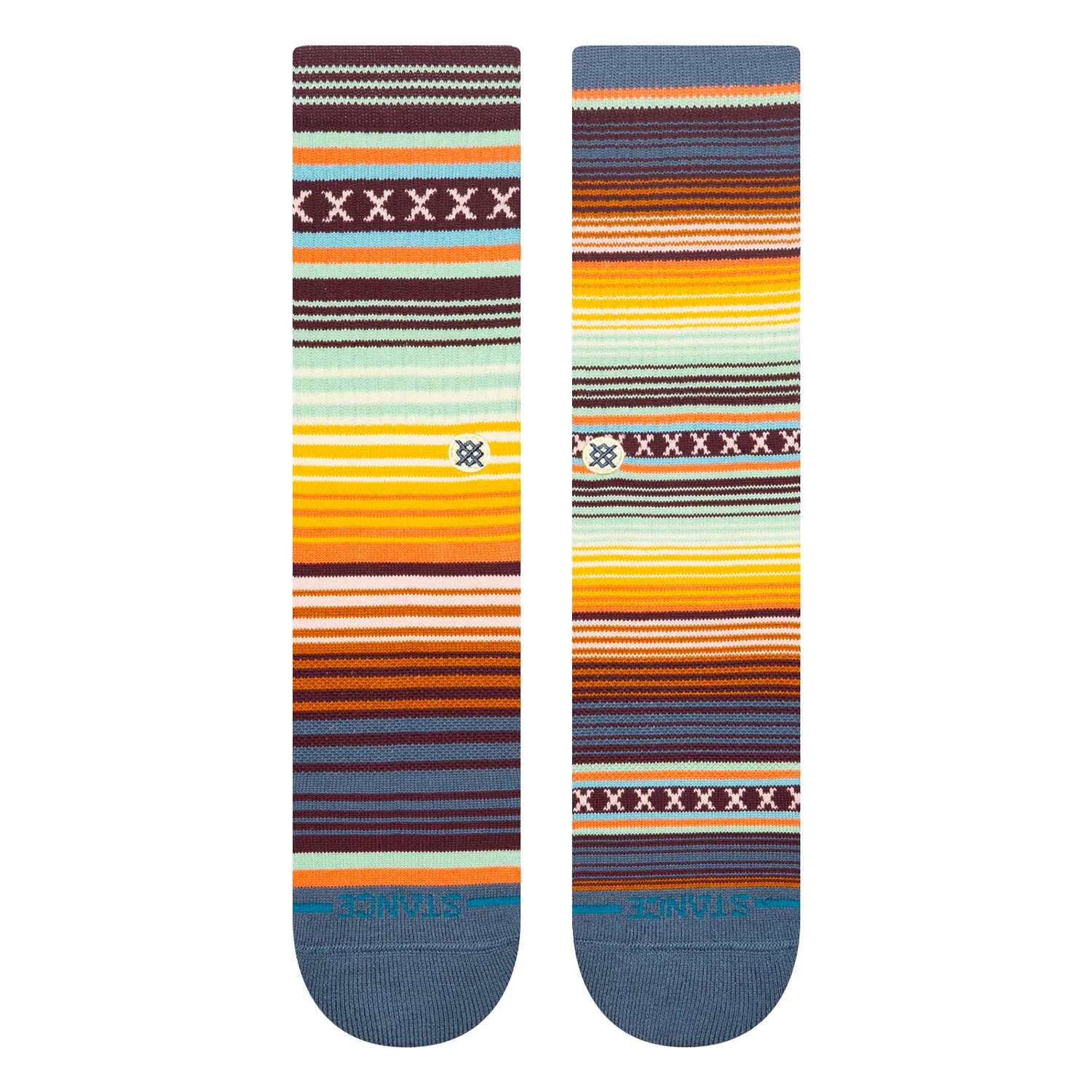 Stance STP Curren Crew Sock Seablue - Image 2