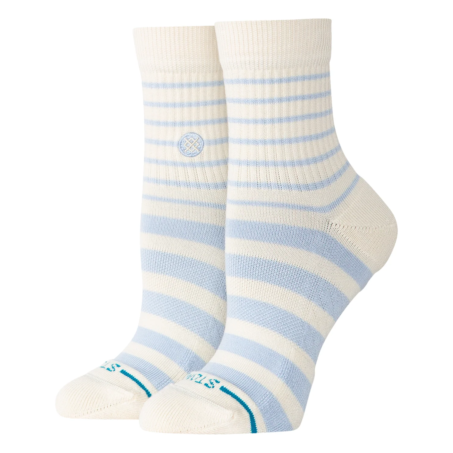 Stance Vista Qtr Sock Ivory