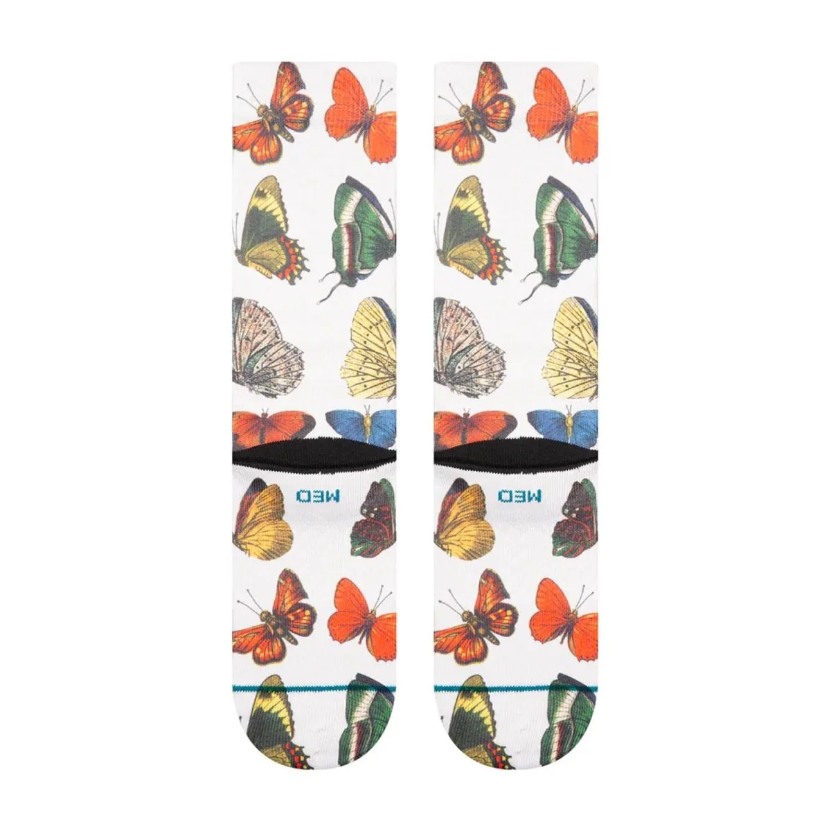 Stance Women's Flutterby Crew Sock Canvas - Image 3