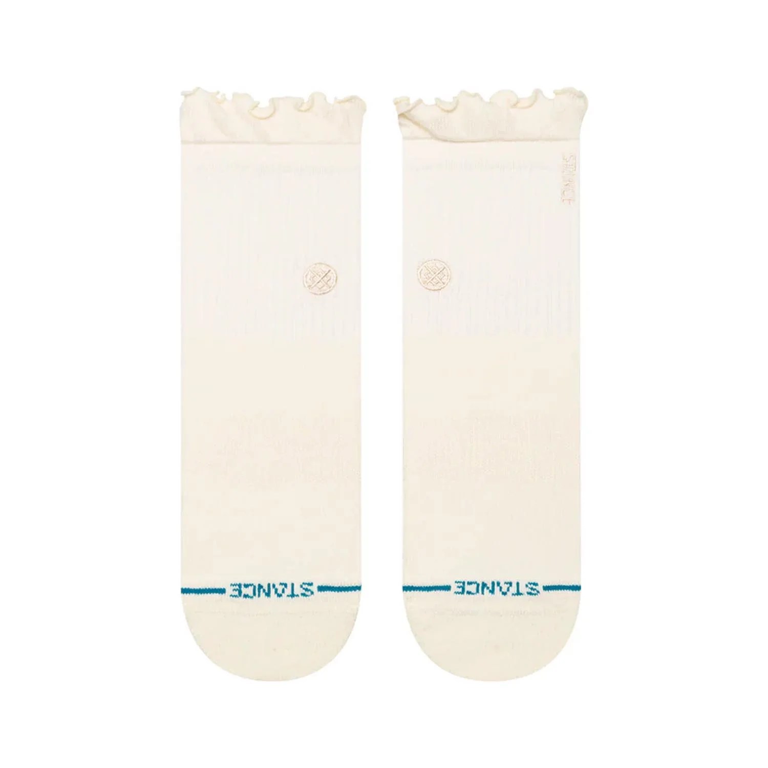 Stance Women's Ruffle Quarter Sock Canvas - Image 2