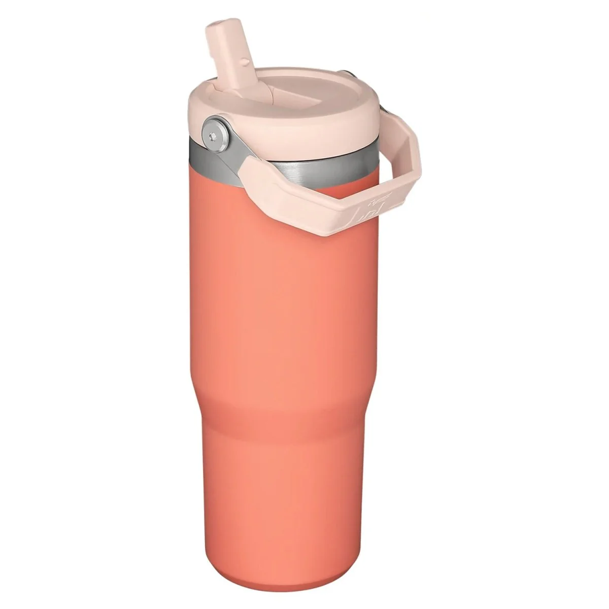 Stanley The IceFlow Flip Straw 30oz. Tumbler Grapefruit - Image 2