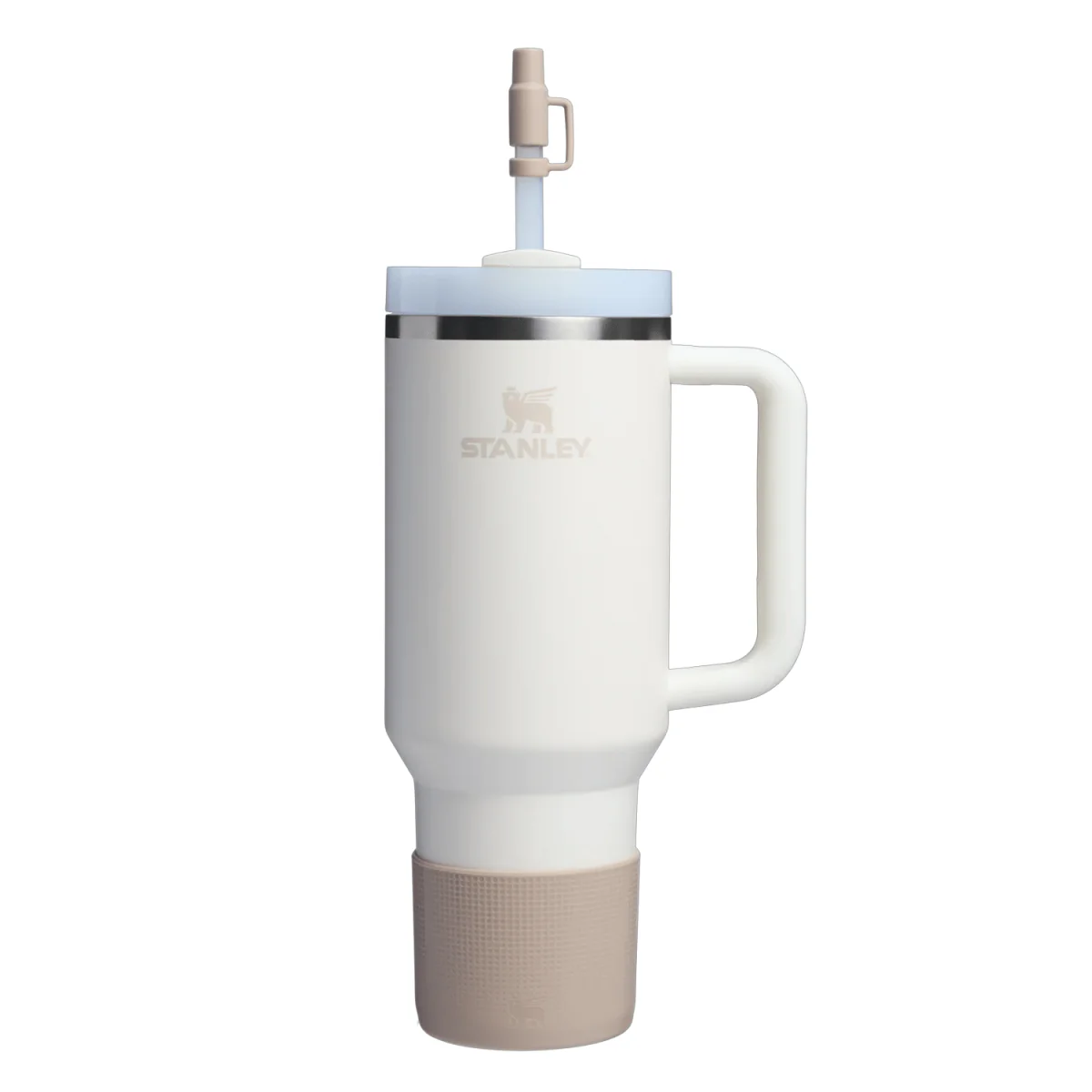 Stanley The Quencher Tumbler Boot 30/20oz + Straw Cover Sand - Image 3
