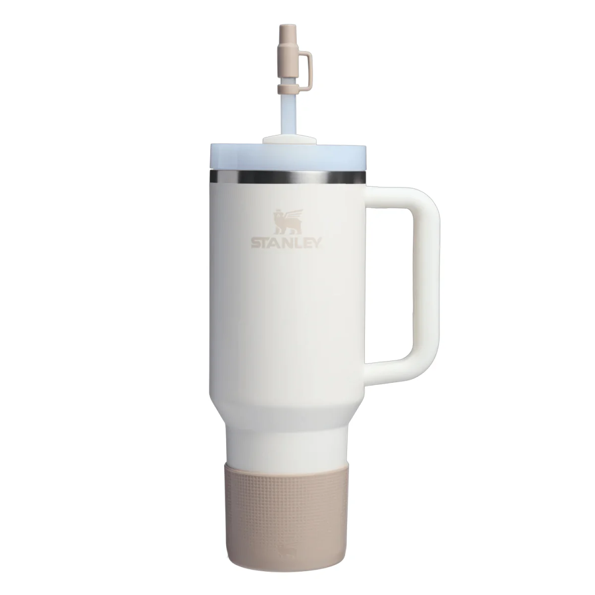Stanley The Quencher Tumbler Boot 40oz + Straw Cover Sand - Image 3