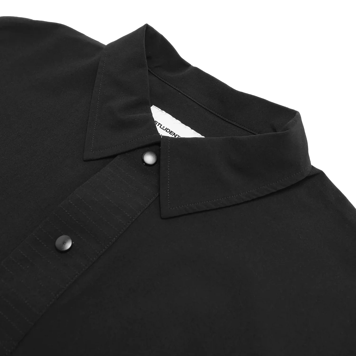 Students Men's Alec S/S Popover Sweater Black - Image 4