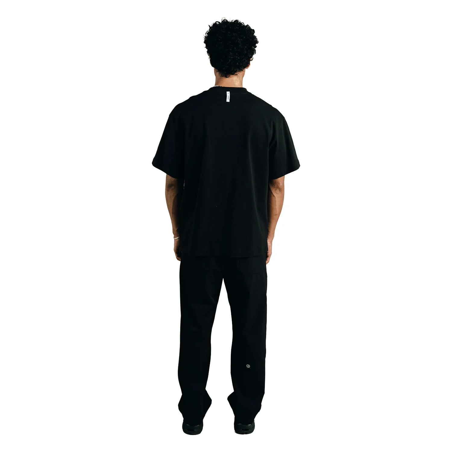 Students Men's Alignment T Shirt Black - Image 4