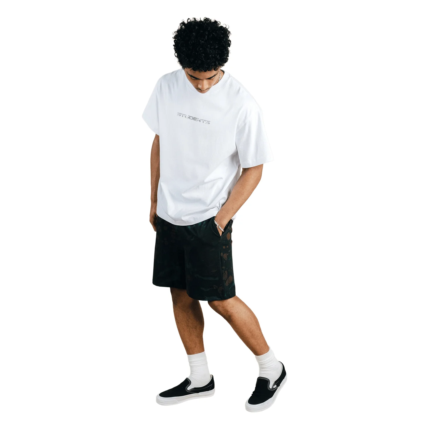 Students Men's Johan Short Black - Image 3