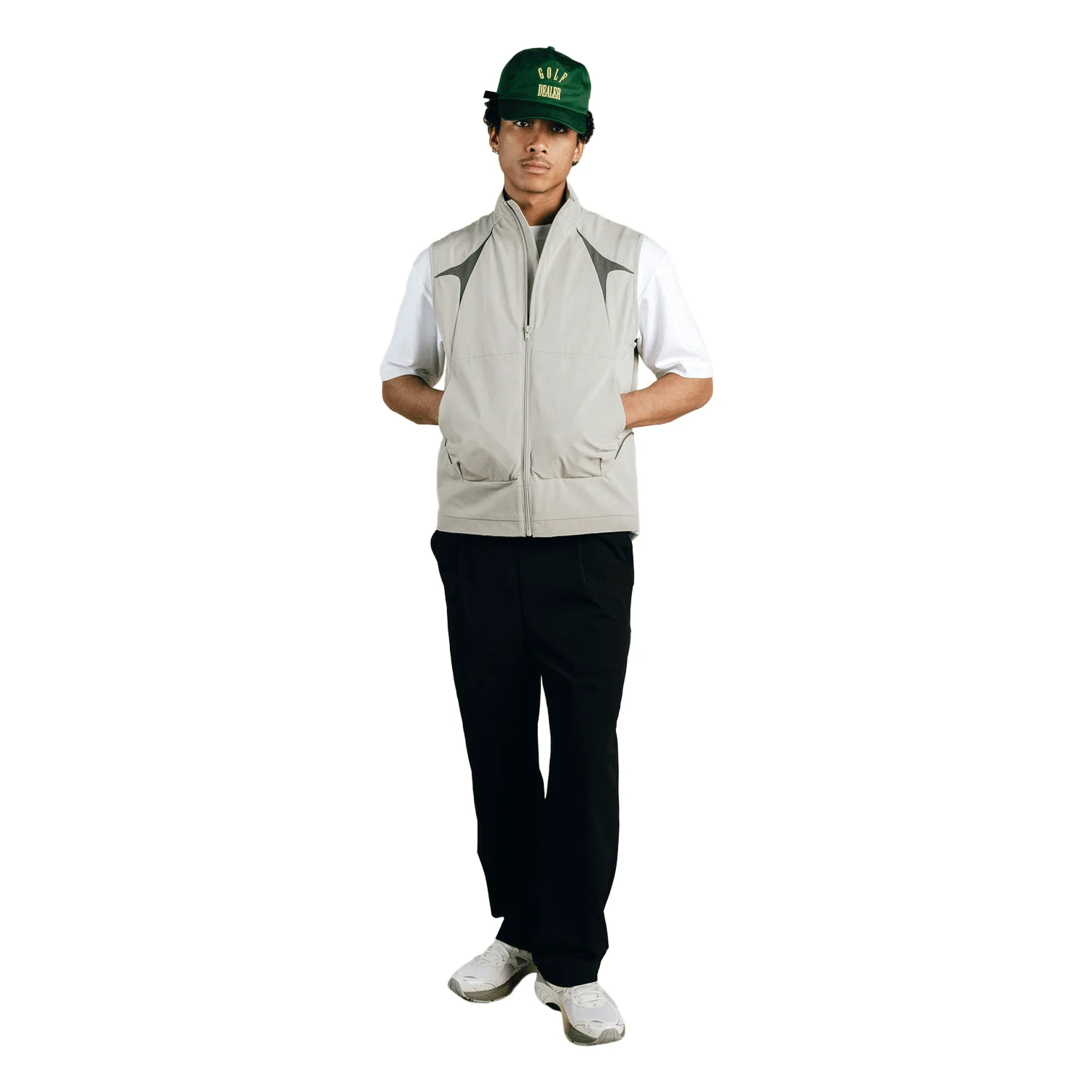 Students Men's Oklahoma Trail Vest Military - Image 5