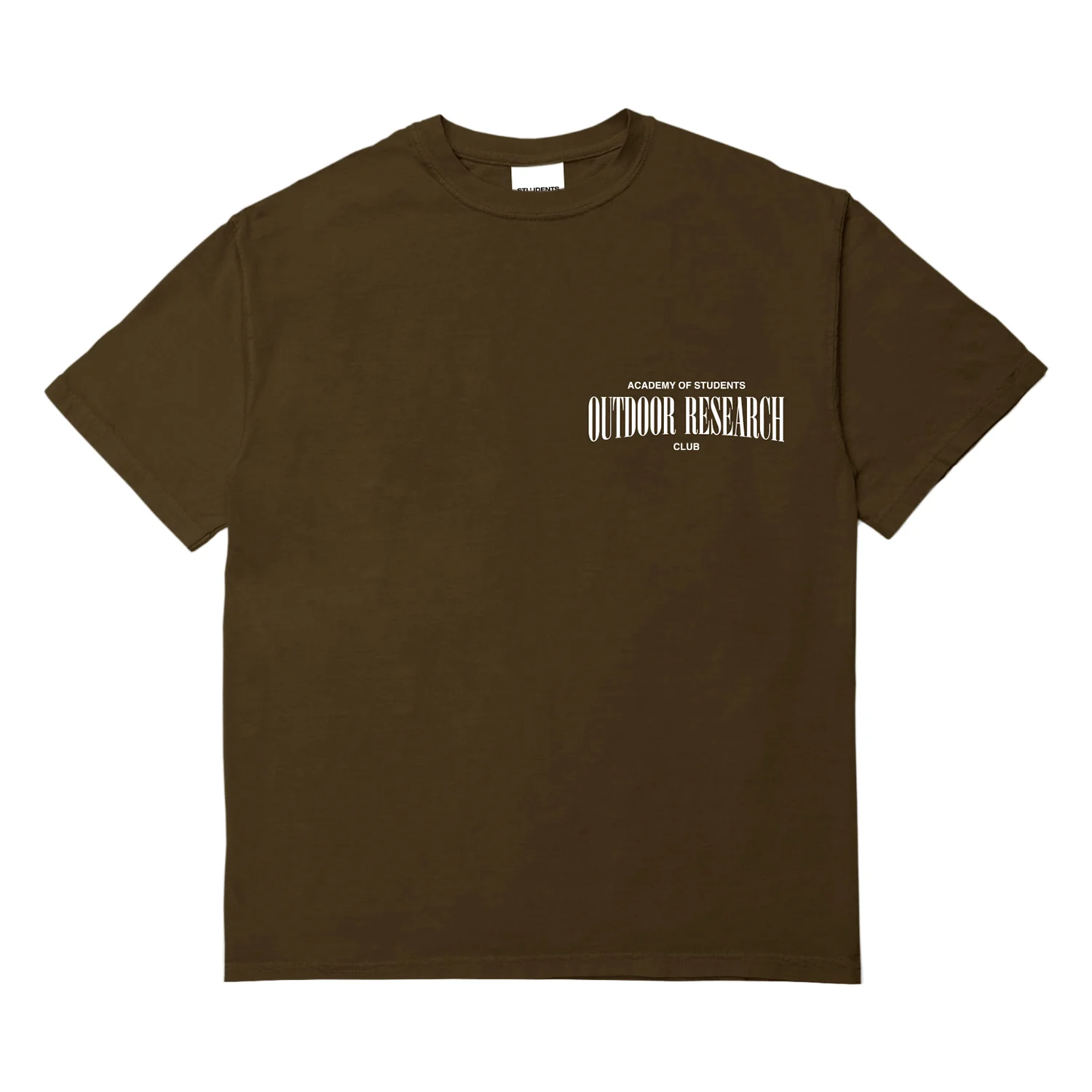 Students Men's Outdoor Research Club T Shirt Brown - Image 2