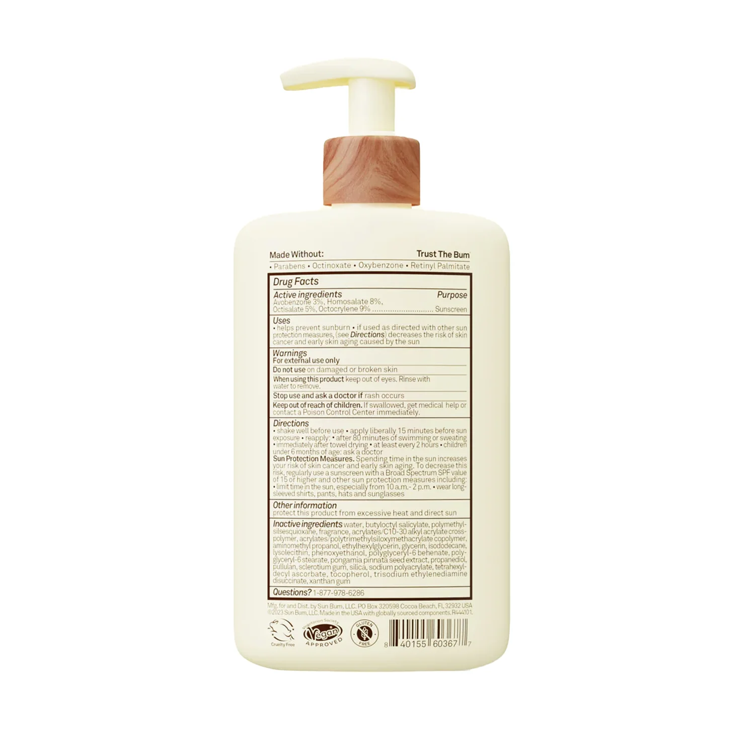 Sun Bum Daily SPF 50 Body Lotion 237ml - Image 2