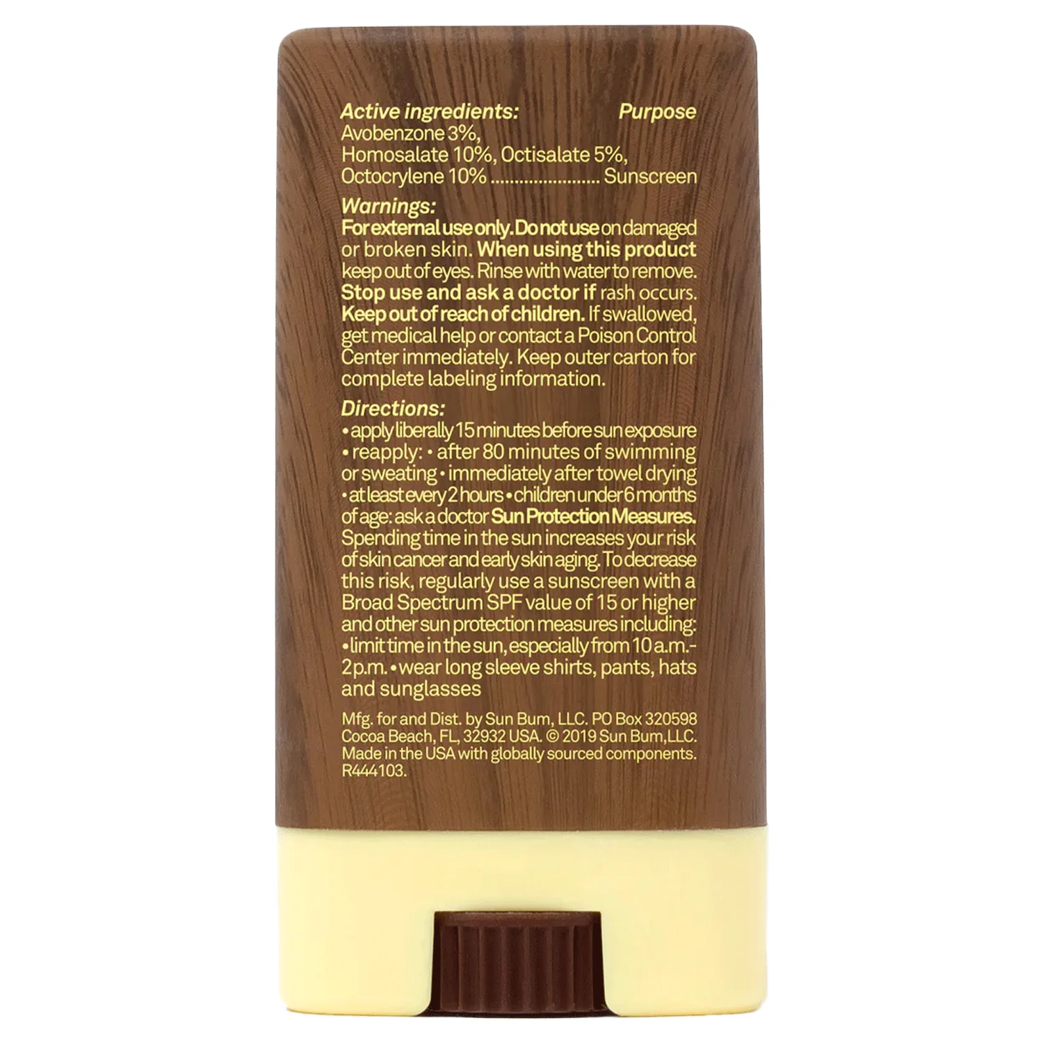 Sun Bum Original SPF30 Sunscreen Face Stick - Image 2