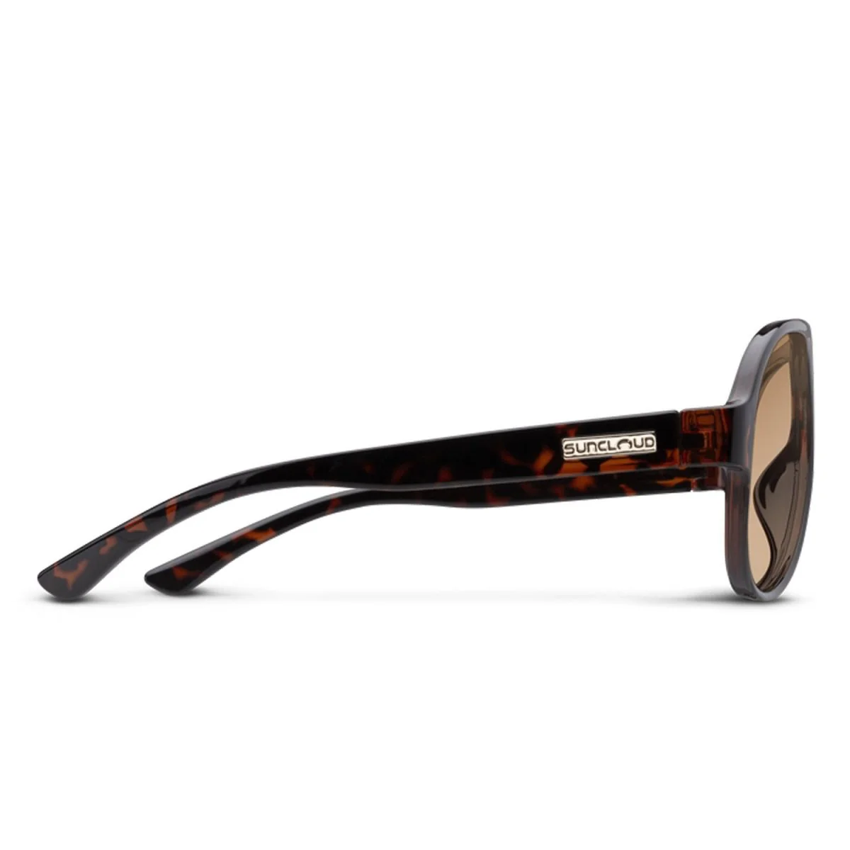 Suncloud Rooney Sunglasses Tortoise/Polarized Brown Gradient - Image 3