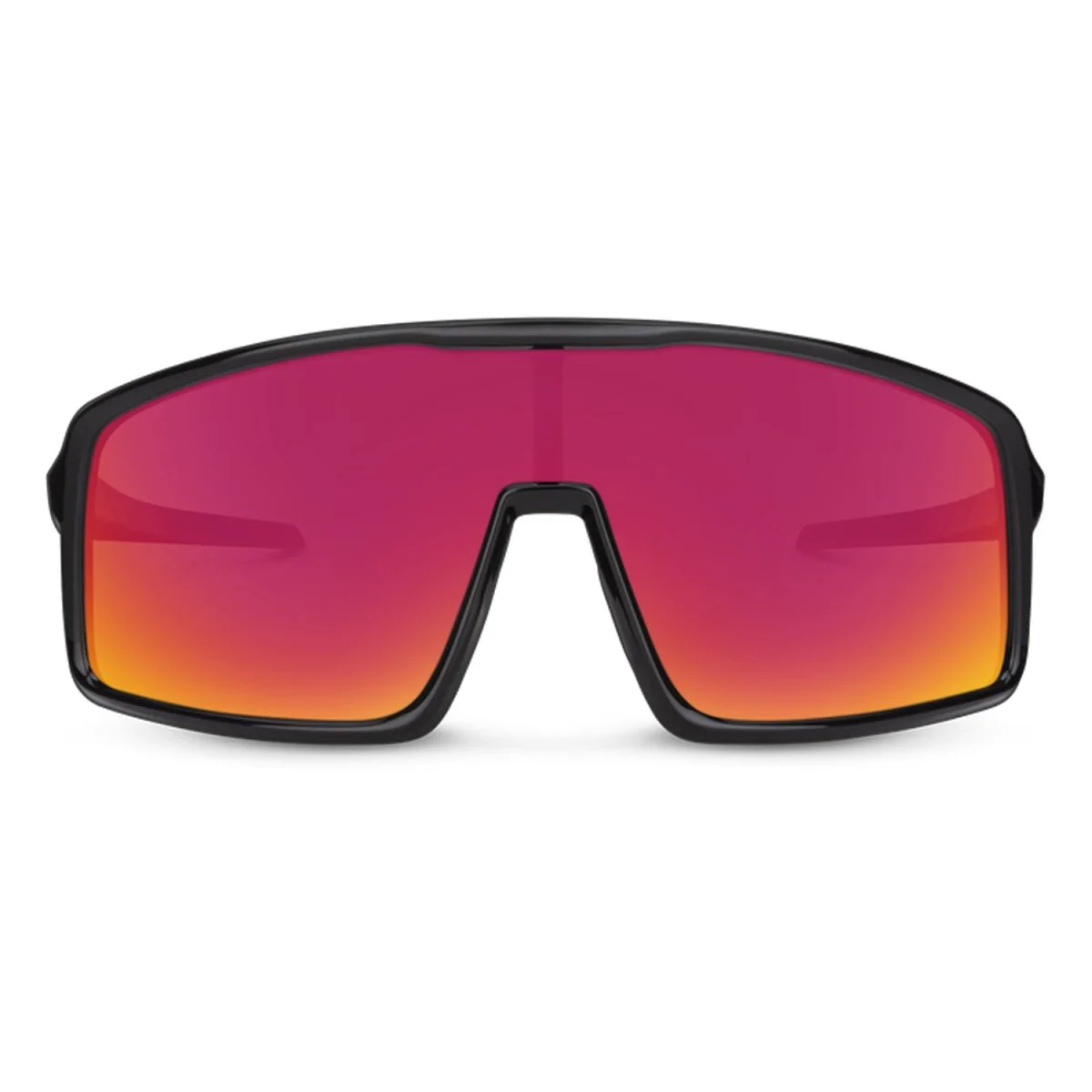 Suncloud Upshot Sunglasses Black/Polarized Red Mirror - Image 2