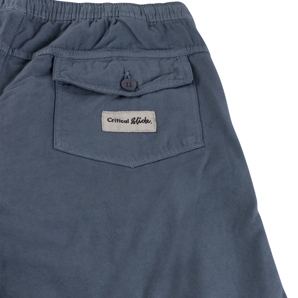 The Critical Slide Society Men's All Day Canvas Short Blue - Image 4