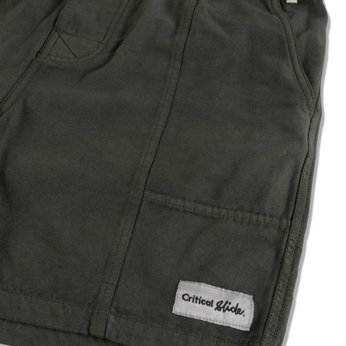 The Critical Slide Society Men's All Day Canvas Short Fatigue - Image 3