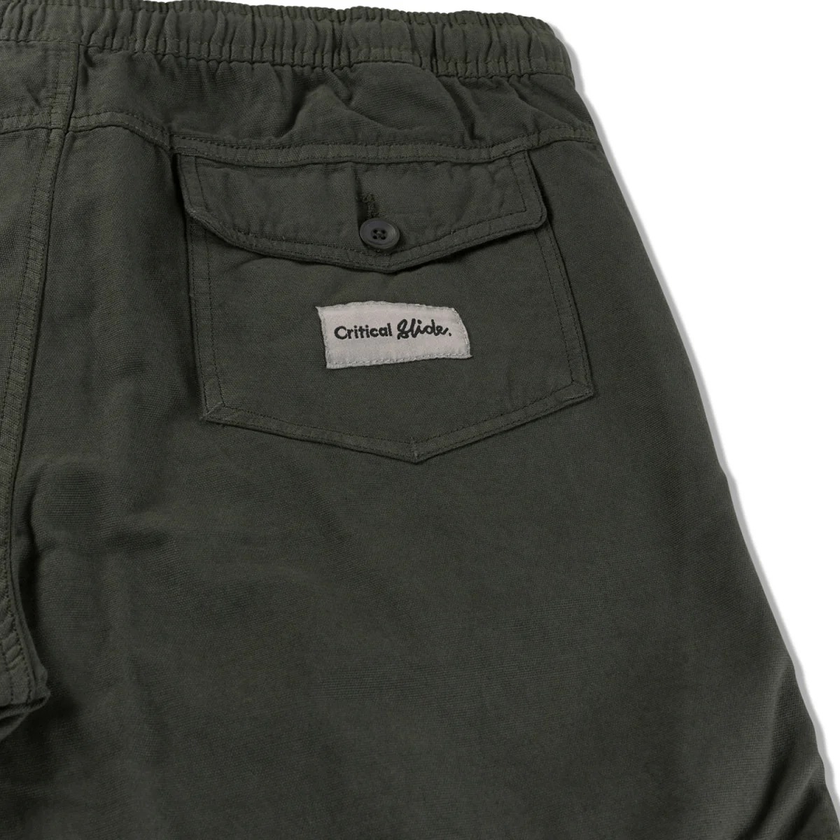 The Critical Slide Society Men's All Day Canvas Short Fatigue - Image 4