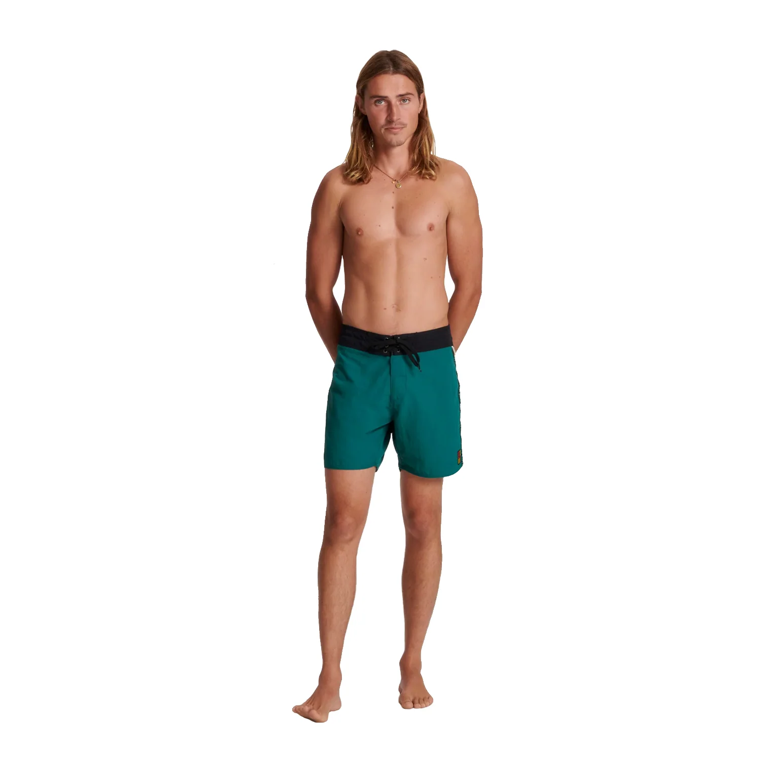 The Critical Slide Society Men's Blunder 15" Boardshort Green - Image 3