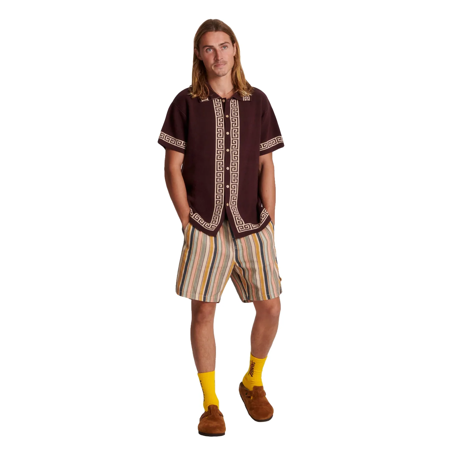 The Critical Slide Society Men's Blunder Polo Shirt Burgundy - Image 3
