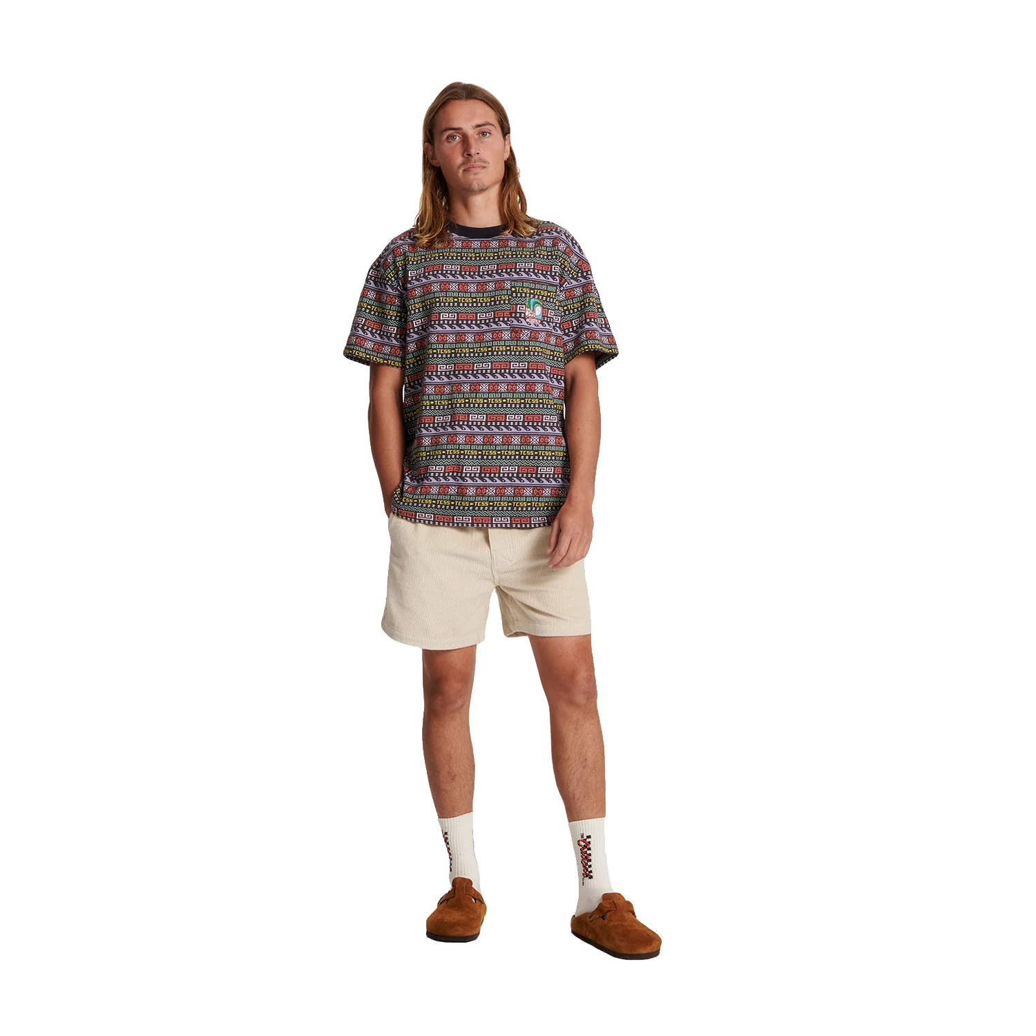 The Critical Slide Society Men's Blunder Yarn Dye T Shirt Black - Image 3