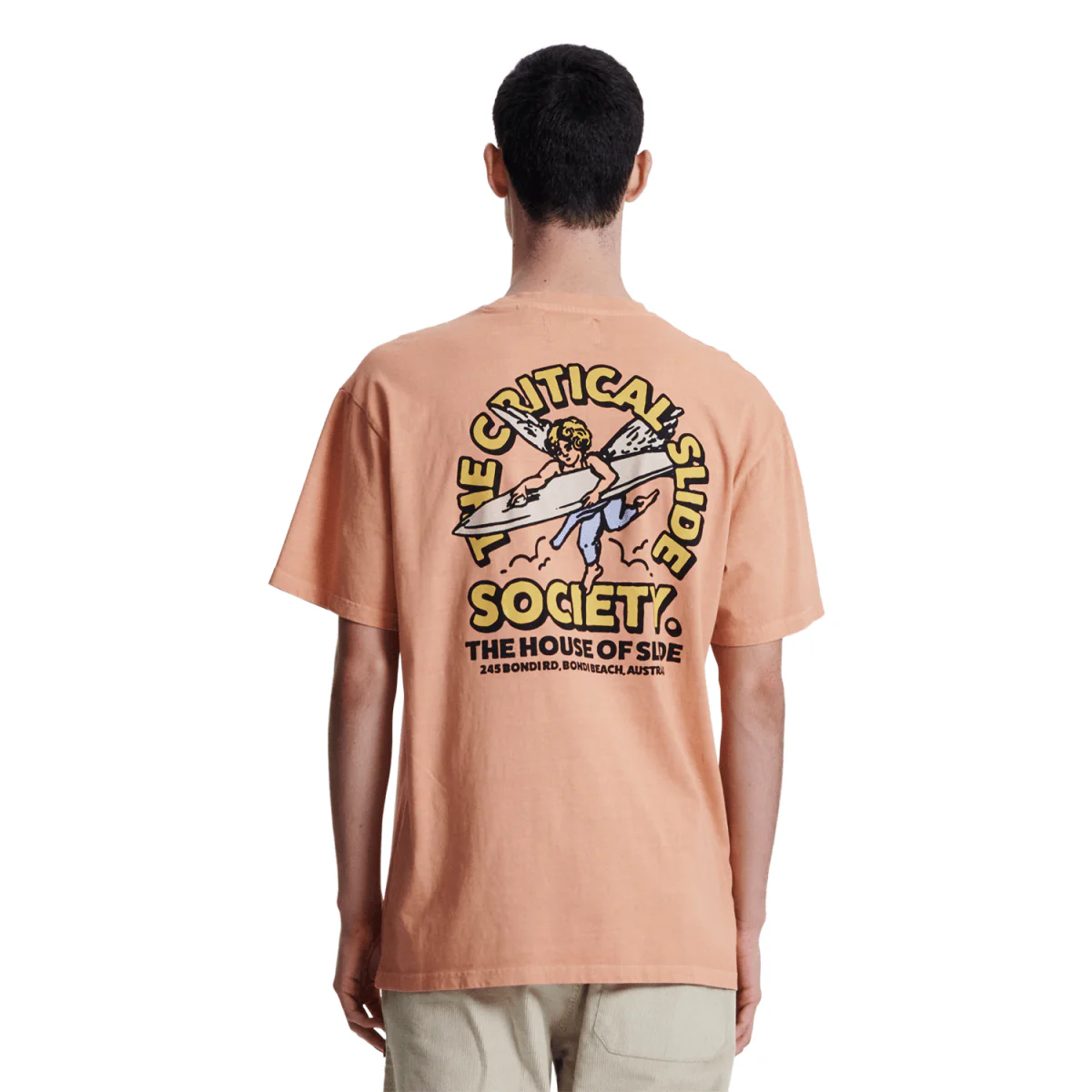 The Critical Slide Society Men's Cupid T-Shirt Dark Peach - Image 2