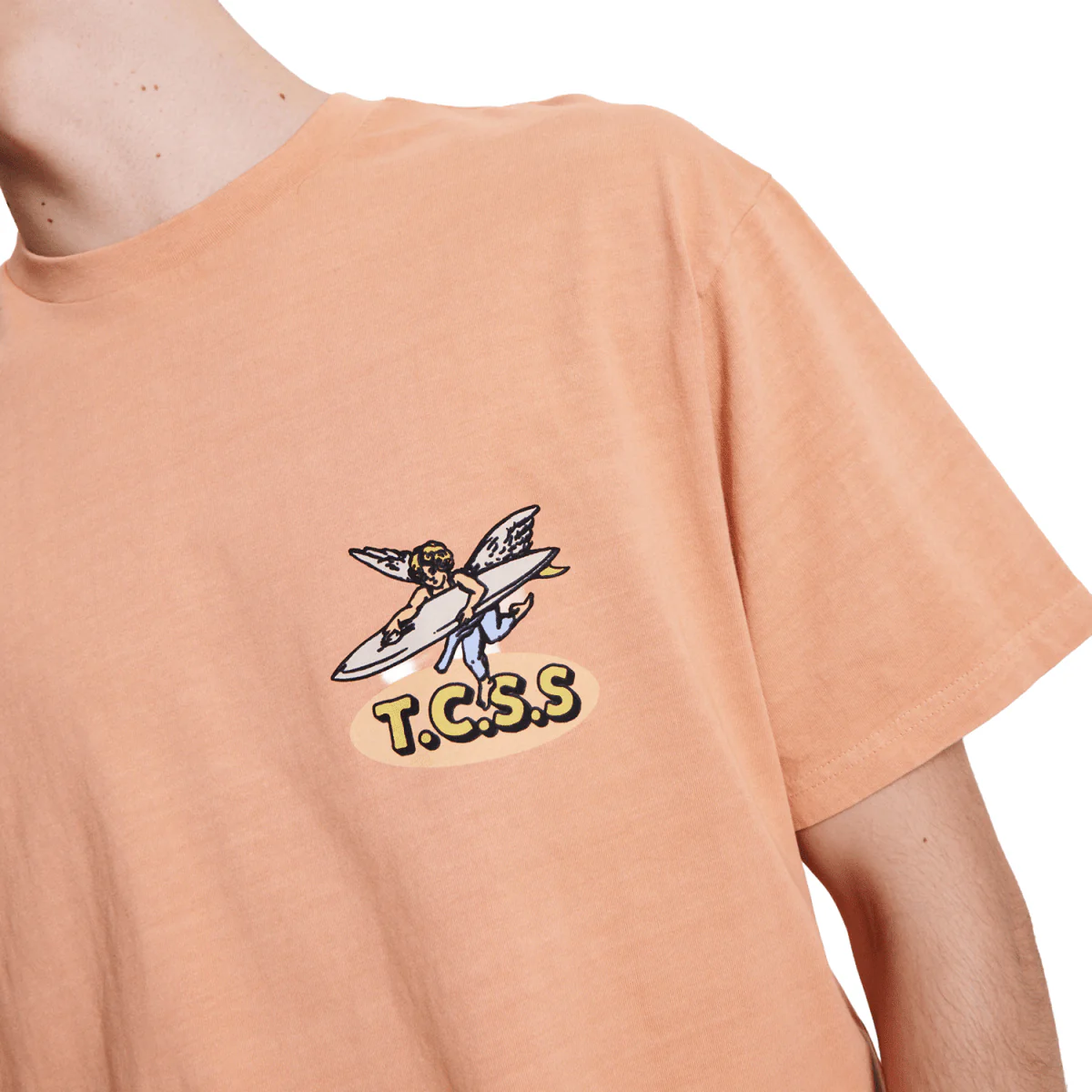 The Critical Slide Society Men's Cupid T-Shirt Dark Peach - Image 3