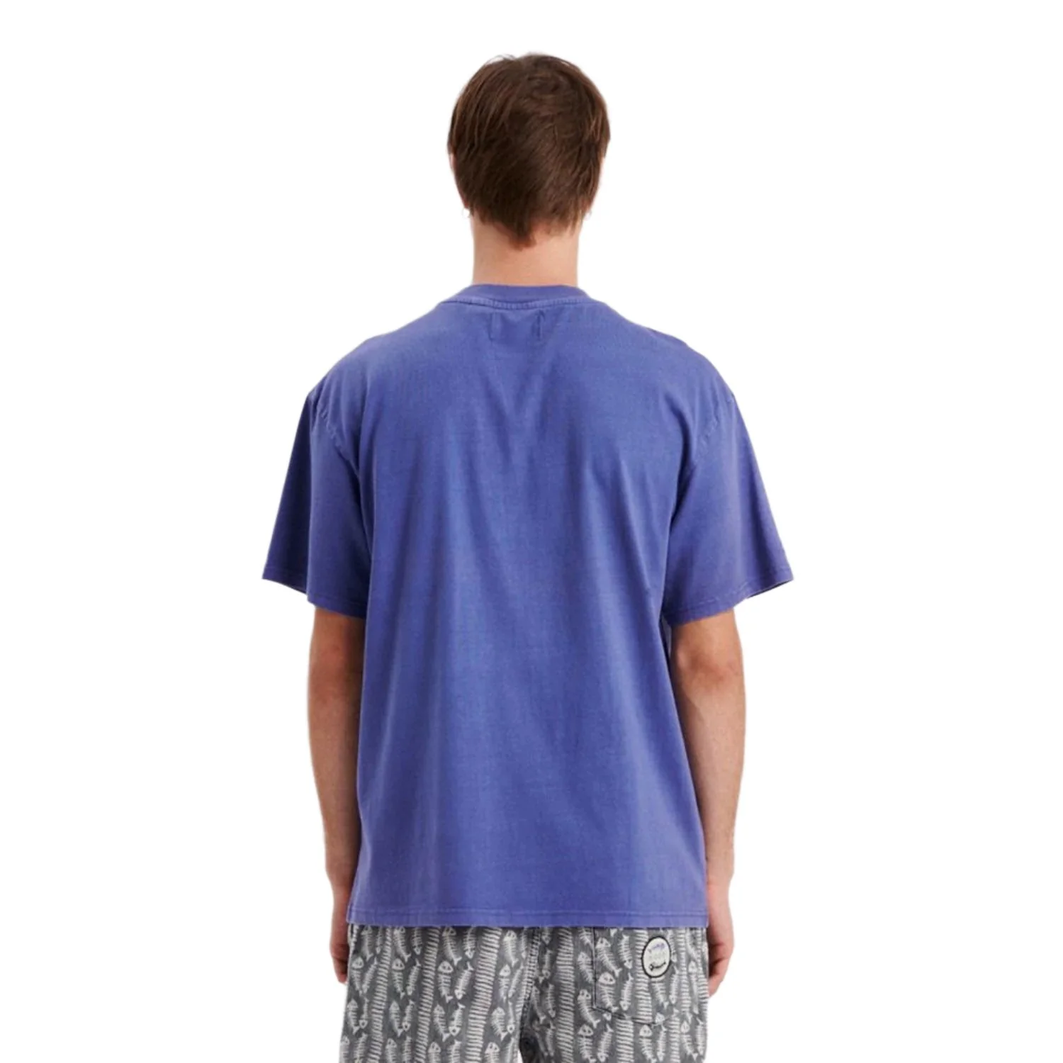 The Critical Slide Society Men's Depths T Shirt Blueberry - Image 2